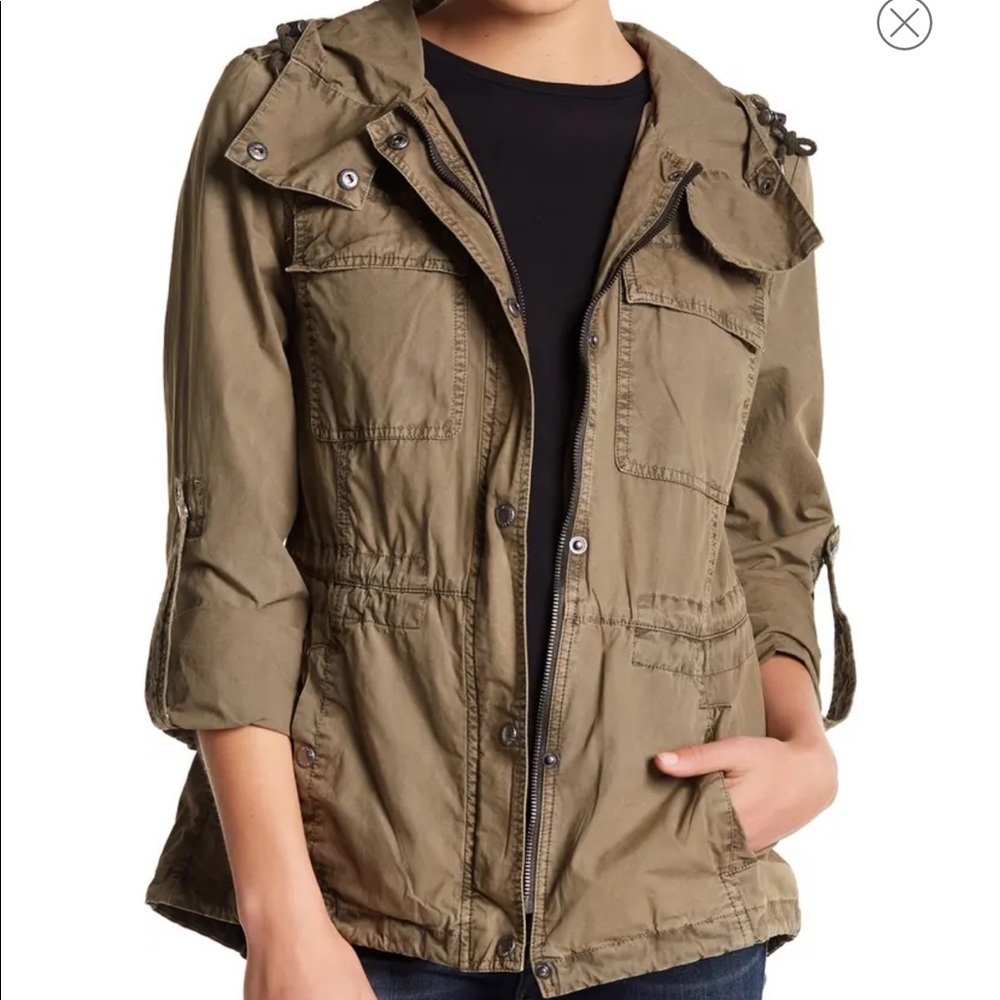 LEVI'S Utility Zip Front Jacket - Picture 2 of 7